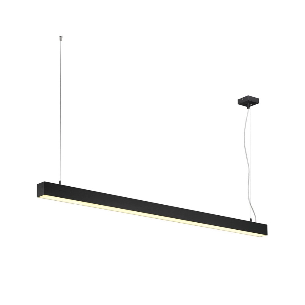 LED Hängelampe Q-Line Dimmbar 142 cm schwarz