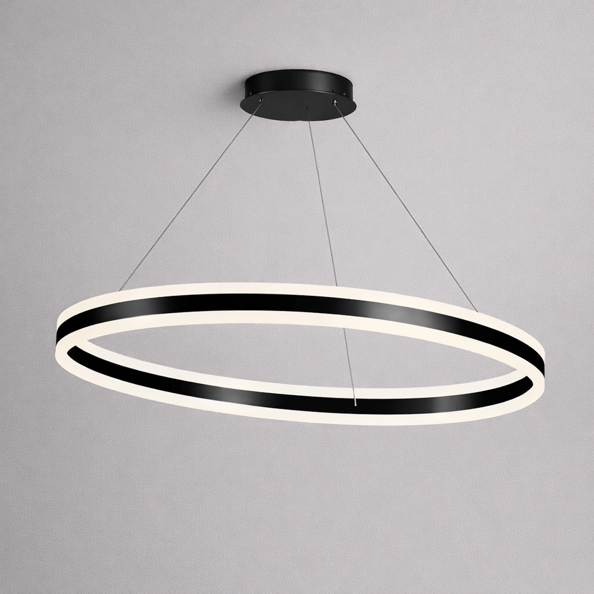 Design-Pendellampe Ada Ø 100 cm schwarz Lyora 5053423315478