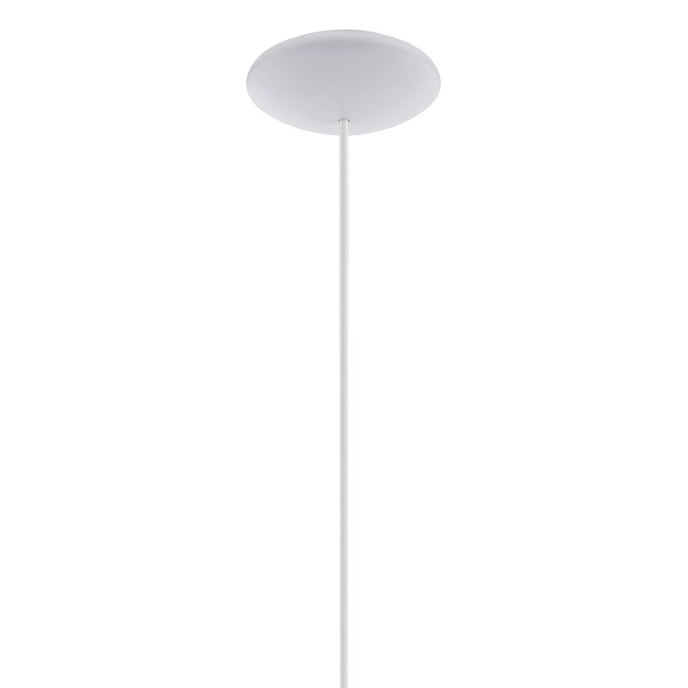 Pendelleuchte Sabinar 40 cm weiß mit Holzbraun Eglo 9008606299997