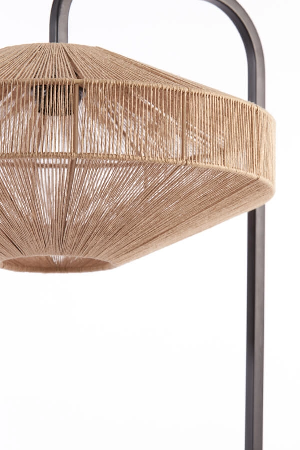 Stehleuchte aus Rattan Lyra Ø 43cm Light & Living 8717807681586