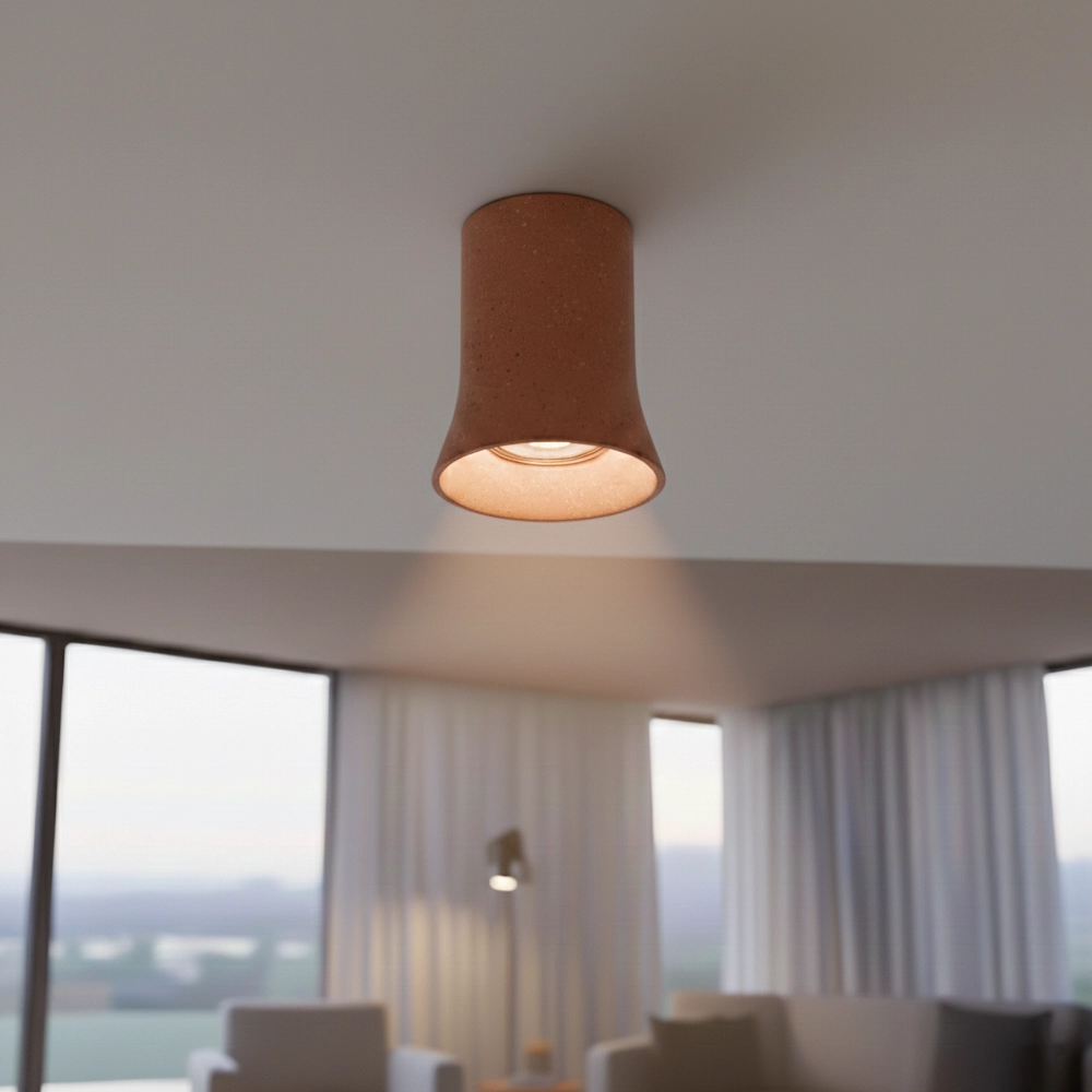 Deckenlampe Aku rot