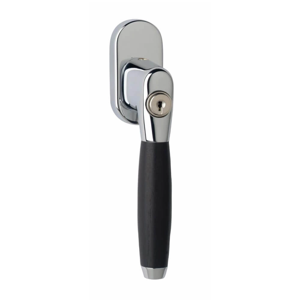 Klassischer Fenstergriff Ton 400 Abschließbar chrom