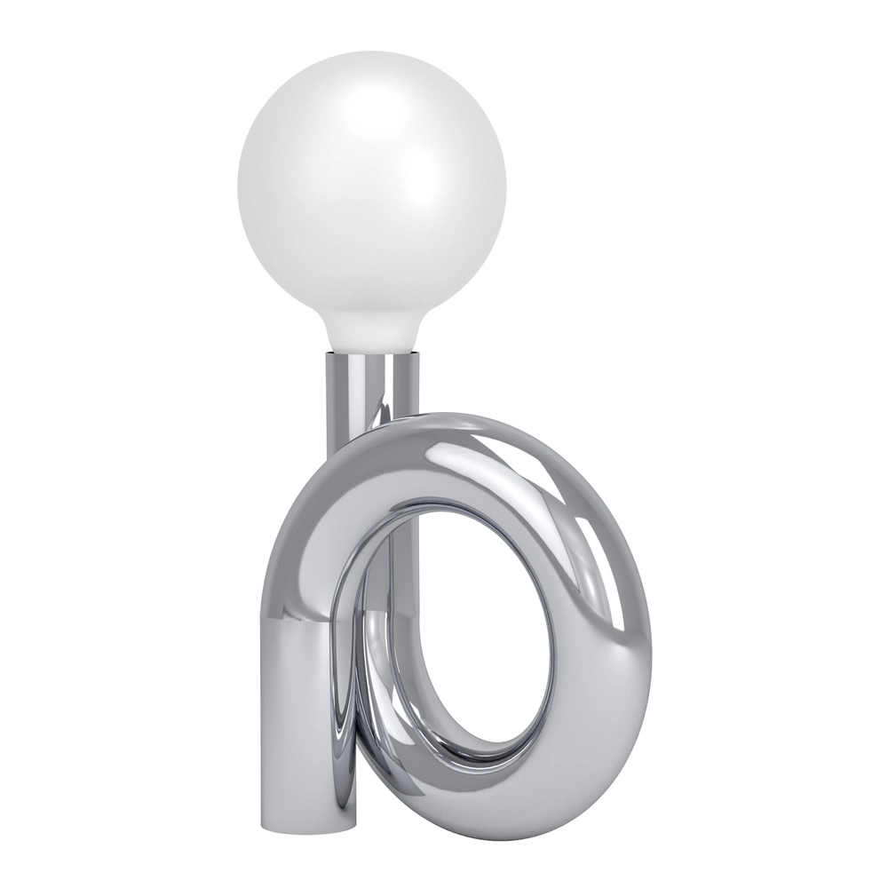 Design-Tischlampe Mellili Chrom