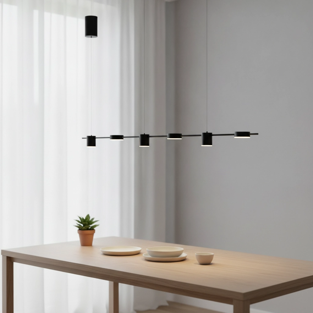 Design der Pendelleuchte Riaz ca. 150cm