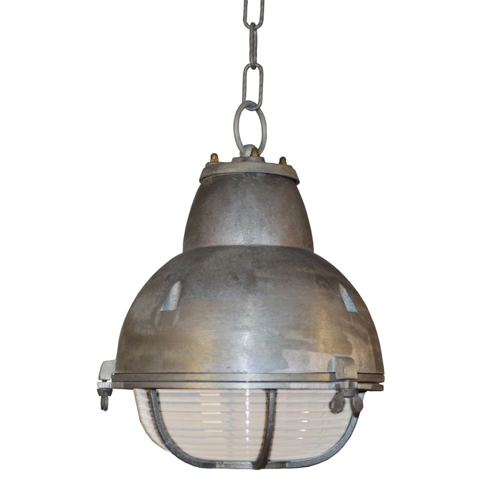 Hängeleuchte für Veranda Navigator 29 cm antikes Nickel KS 8714732704908