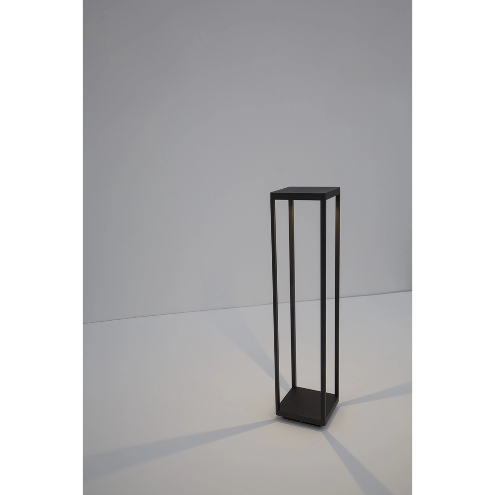 Quadratische Gartenlampe Surf 80cm