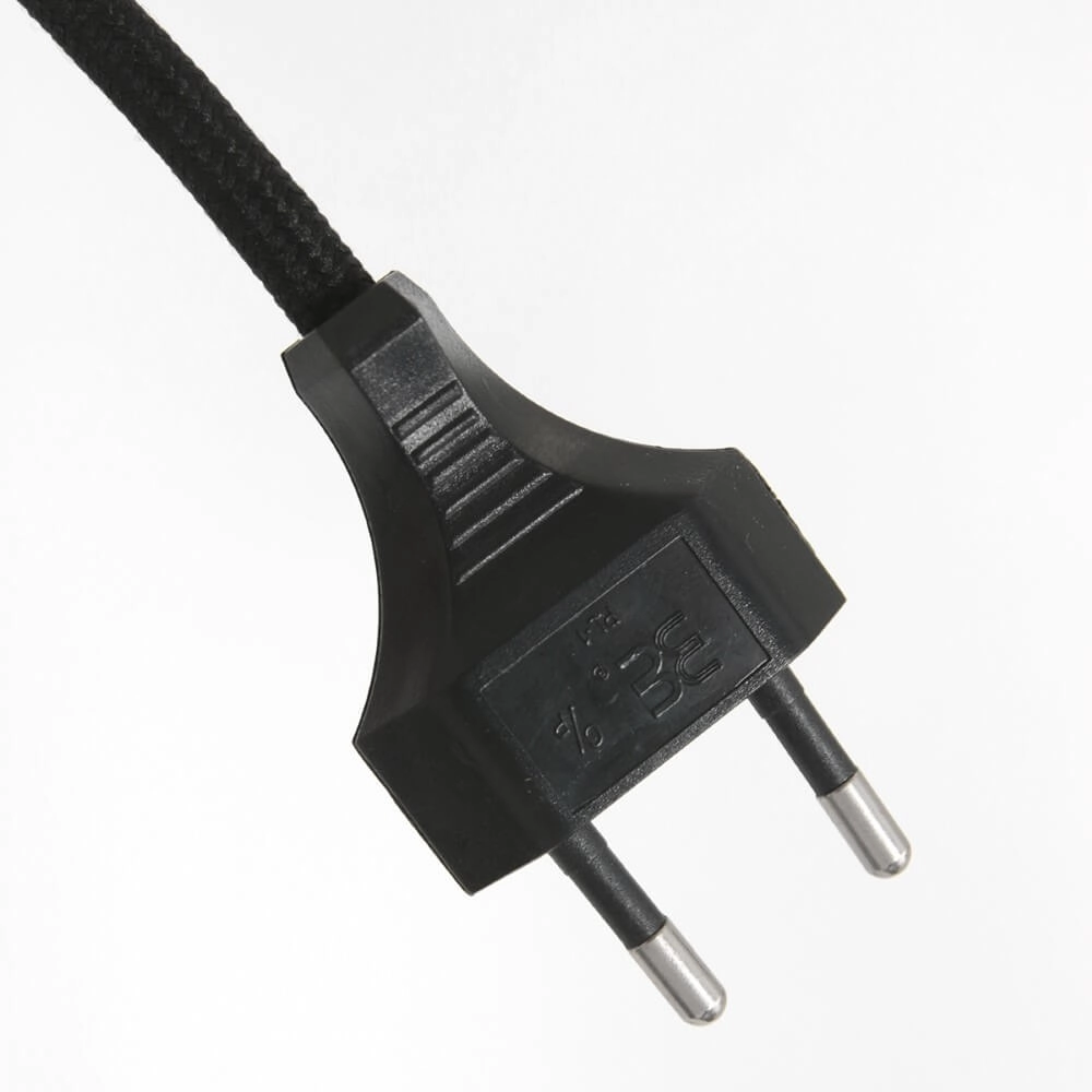 Tischlampe Stanger schwarz mit goldenem Samt Steinhauer 8712746146349