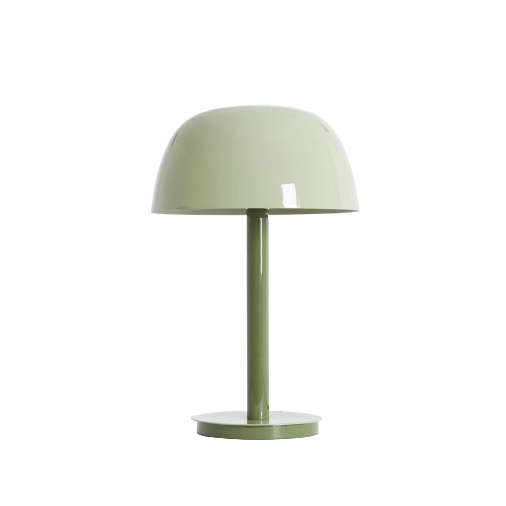 Schreibtischlampe Marivet Glanzgrün – Ø 30 cm
