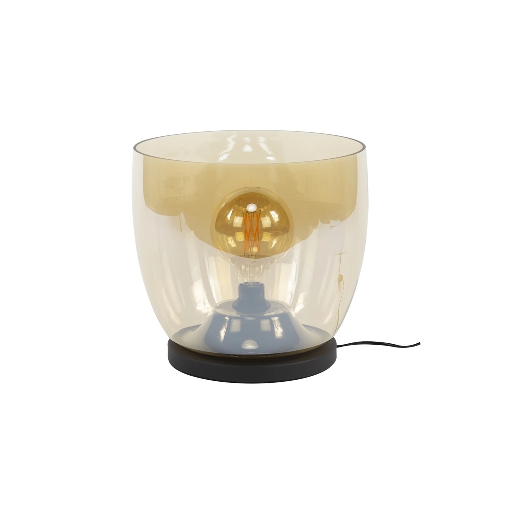 Bernsteinglas der Stehlampe UP Ø 33 cm – 32 cm hoch Lyora 8716803512610
