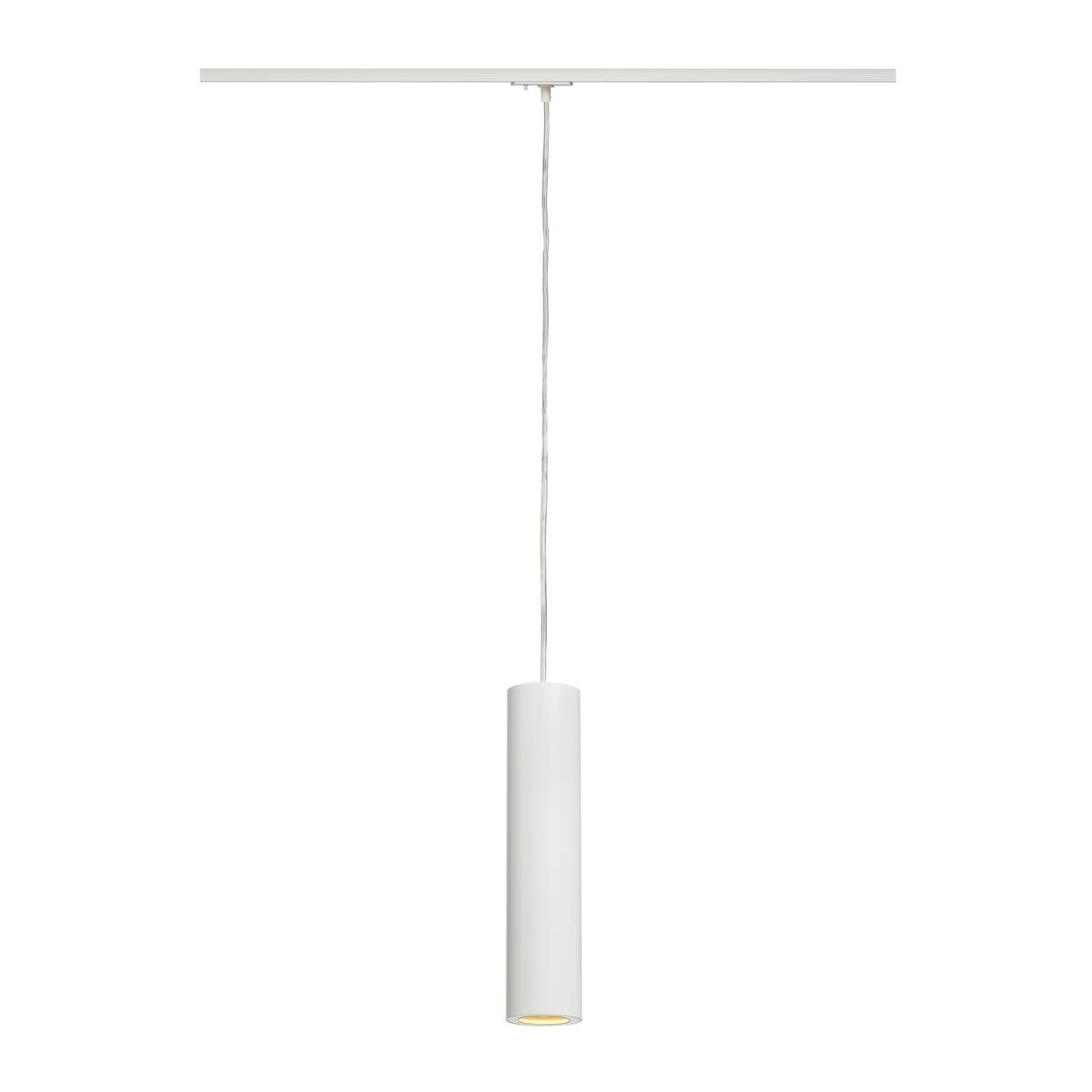 Weiße Schienenlampe Enola_B Pd-1 1 Phase