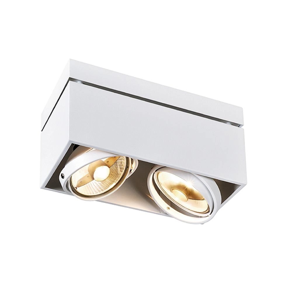 Deckenstrahler Kardamod Surface Square ES111 2 Licht weiß