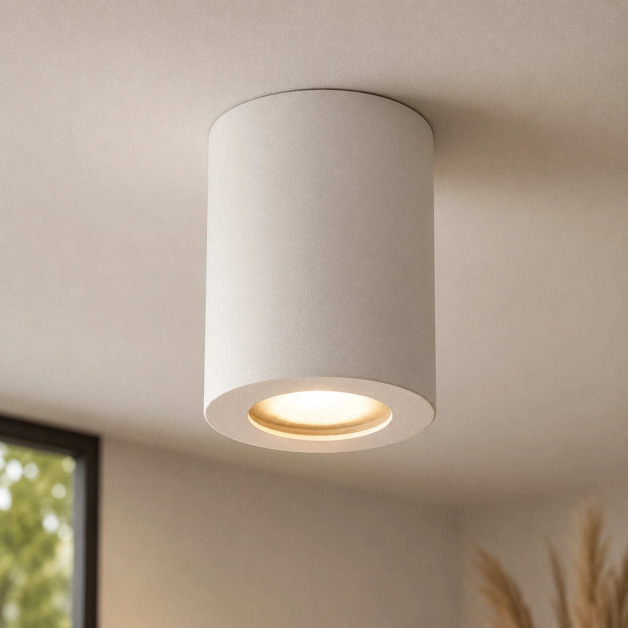 Badezimmer-Lampe Redondo weiß