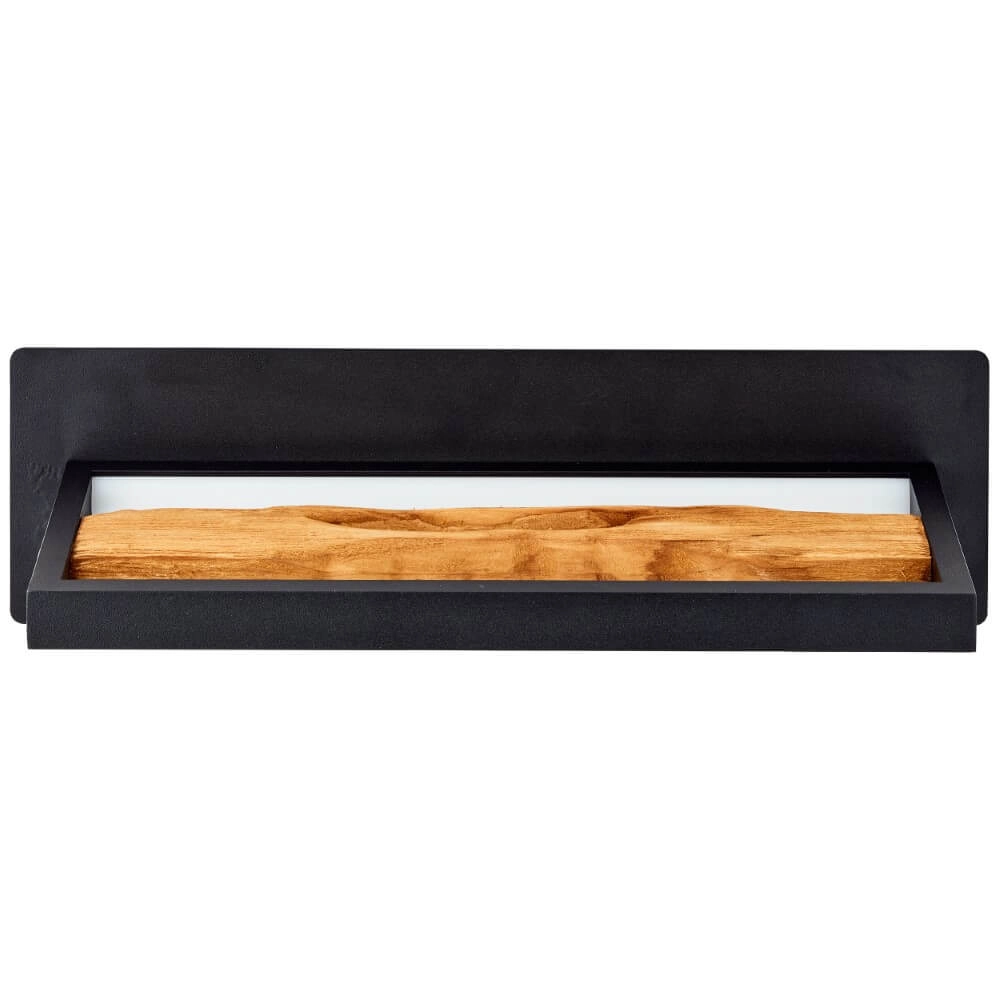 LED-Nachttischlampe Chaumont mit Holz Brilliant 4004353411779