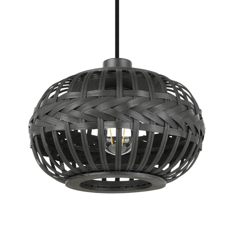 Essaal-Pendellampe Towcester Ø 26cm – Holz Eglo 9002759439149