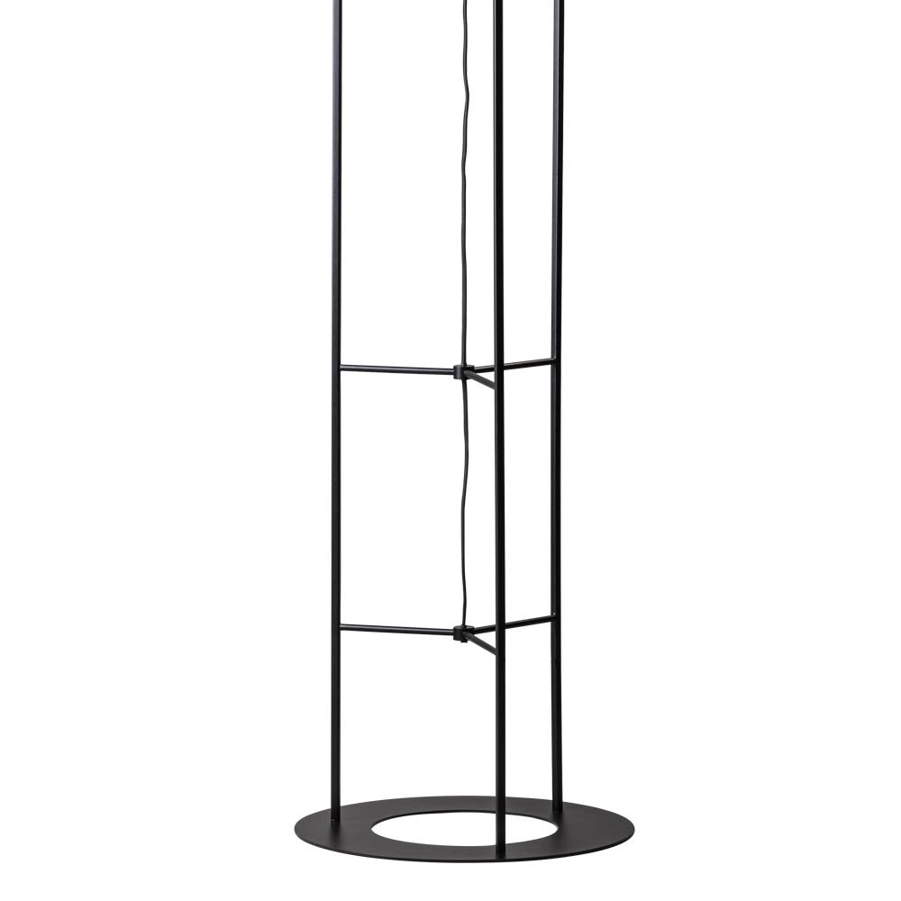 Stehlampe Glamm 176 cm schwarz mit Spiegelglas ETH 8719075189368