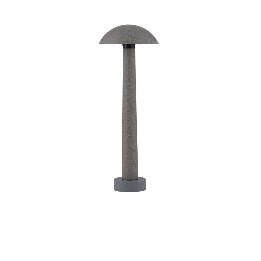 Runde Gartenleuchte Tura Beton grau 55cm Lyora 5212017454645