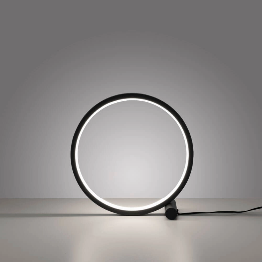 Schwarze Tischlampe Mini Ritus Just Light 4043689000202