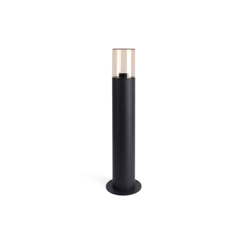 Terrassenpfosten Winchester 60 cm – bernsteinfarbenes Glas