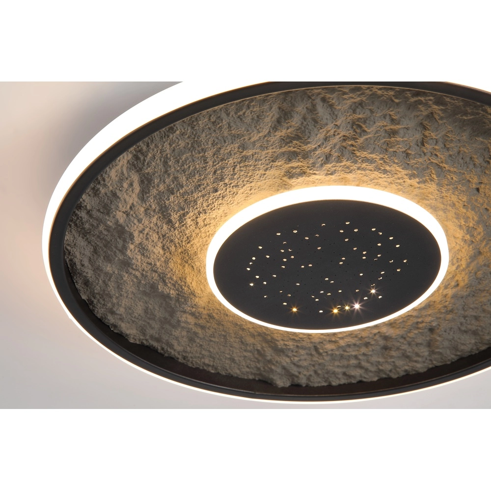 Deckenleuchte Lumadisc schwarz Searchlight 5053423298009