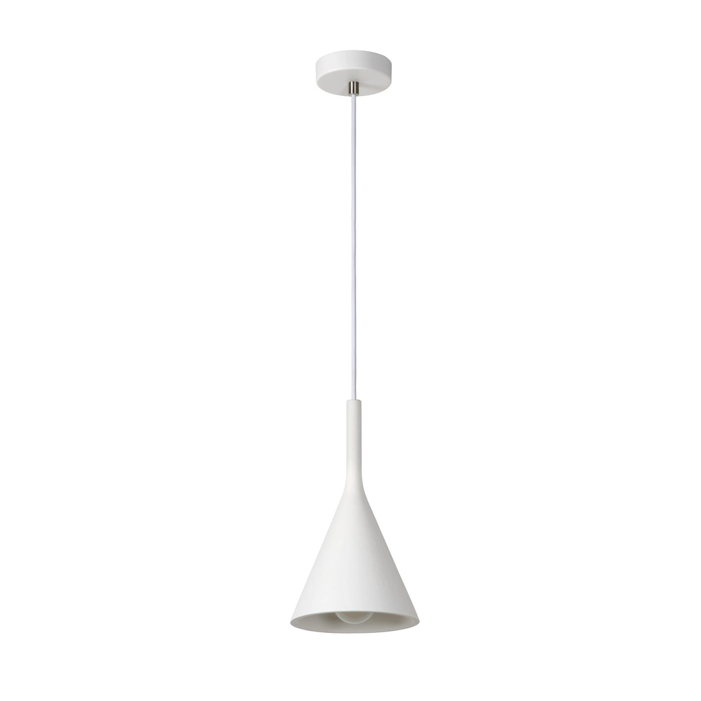 Design-Pendellampe Gipsy E27 weiß