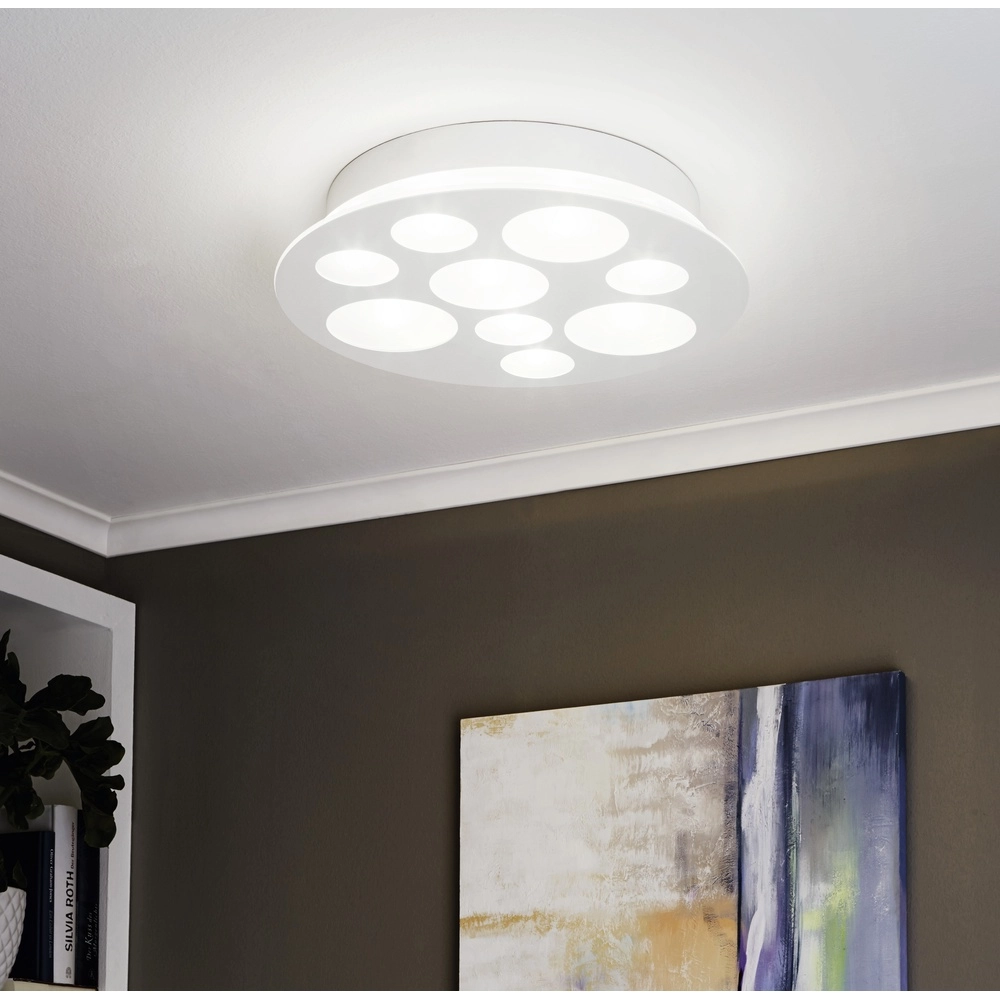 Moderne Deckenlampe Pernato weißer Ø 38cm Eglo 9002759945886