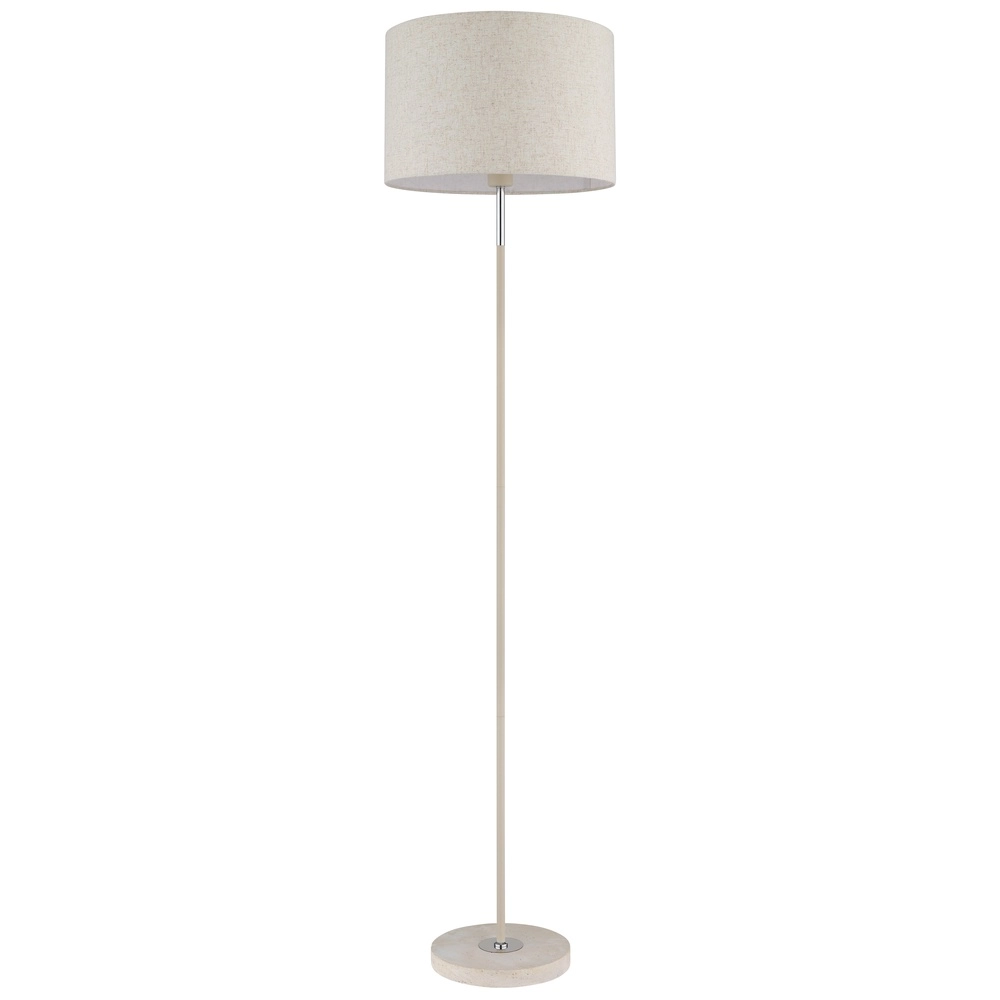 Stehlampe Deleon sandbraun Ø 40cm Globo 9007371572908