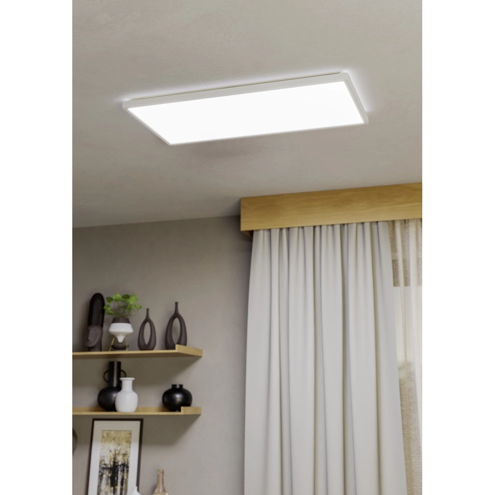 Deckenlampe im Badezimmer Rovito Quadrat – Weiß – 57x30 cm Eglo 9008606329977