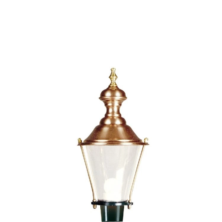 Nostalgische Laternenlampe Hoorn M29 Anthrazit mit Kupferton KS 8714732550475