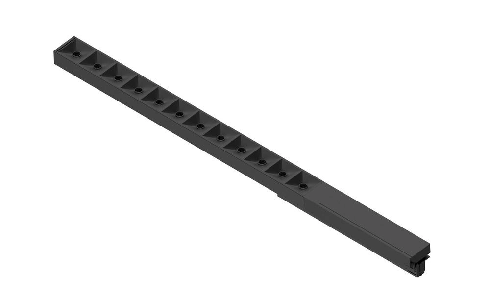 LED-Blende Linear dots Wing schwarz 1-phasig 2700K Lyora 4255805300220