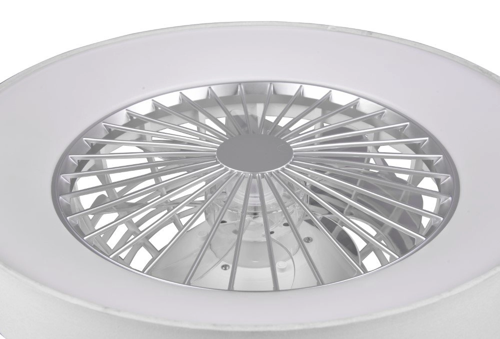 LED-Deckenventilator Farsund 47cm weiß Trio 4017807491074