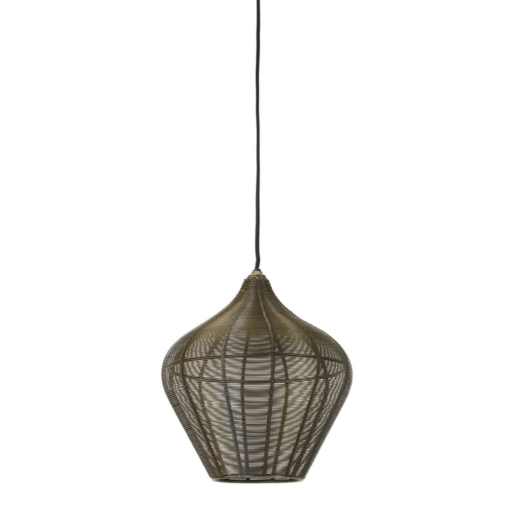 Pendellampe Alvaro Bronze Ø 27 cm