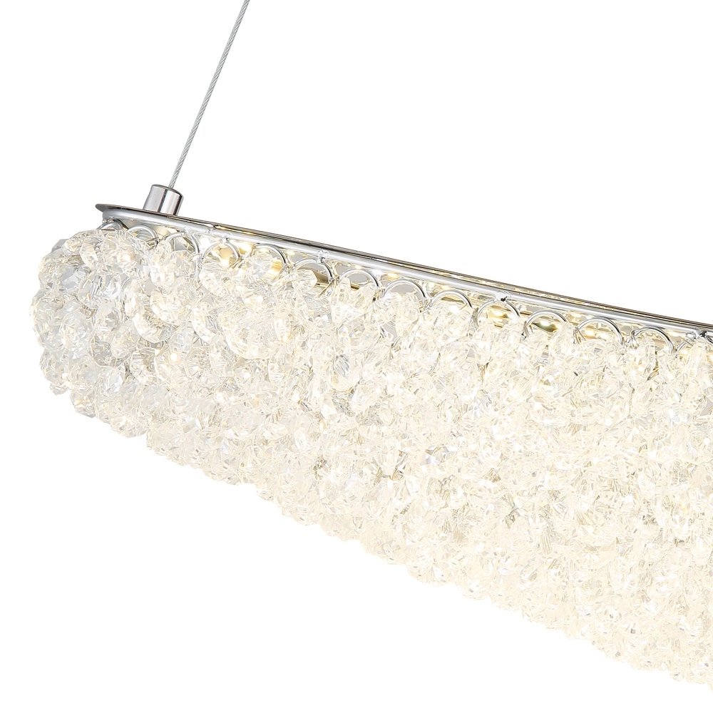 Pendellampe Kristalla Chrom Globo 9007371566785