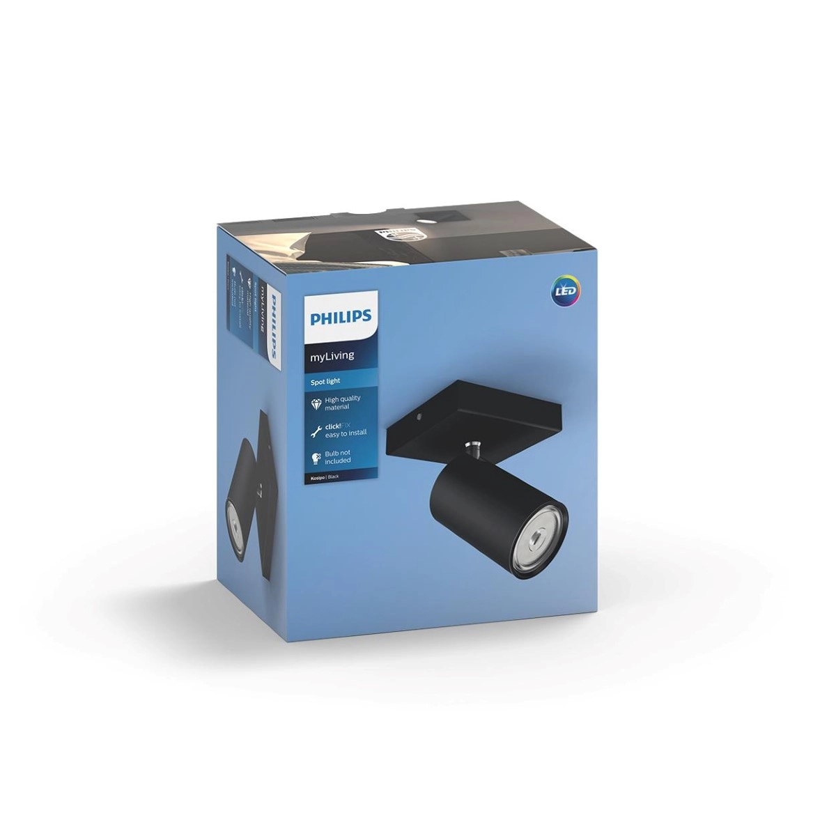 Leuchte Kosipo schwarz Philips 8718696164884