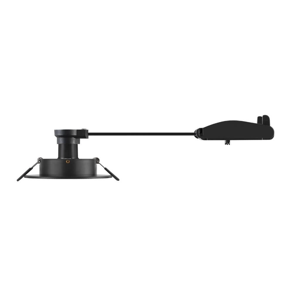 Einbaustrahler New Tria 75 XL rund - schwarz - GU10 SLV 4024163280563