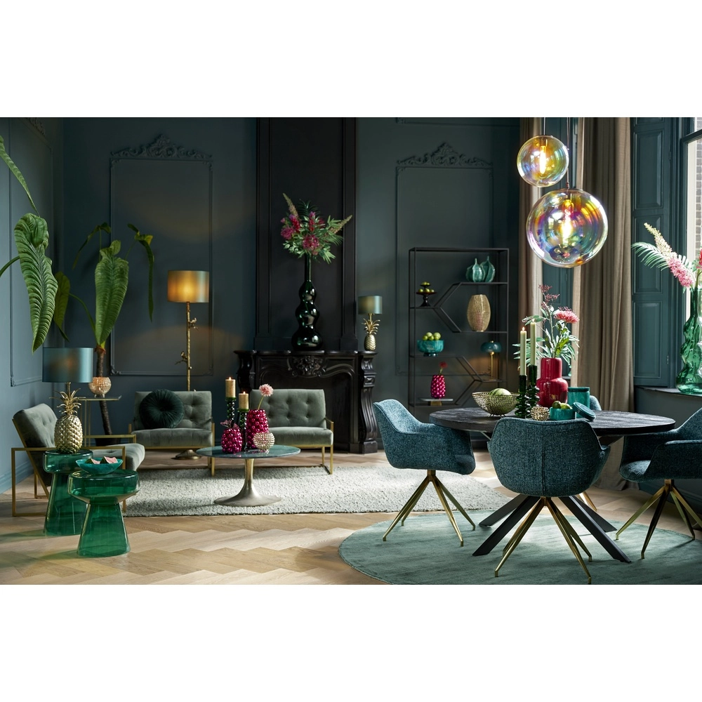 Ø 48 cm Pendellampe Medina Regenbogenglas Light & Living 8717807665814