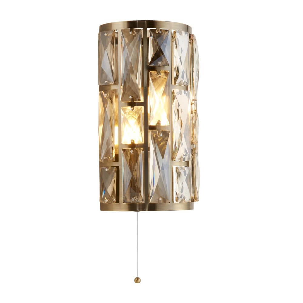 Klassische Wandleuchte Bijou Gold Searchlight 5053423242040
