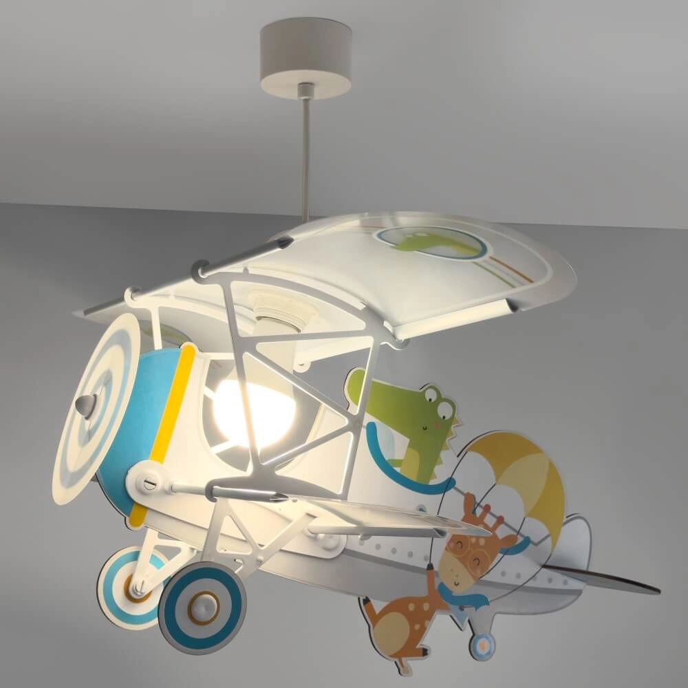 Hängelampe für Kinder Plane mit Krokodil Dalber 8420406545424