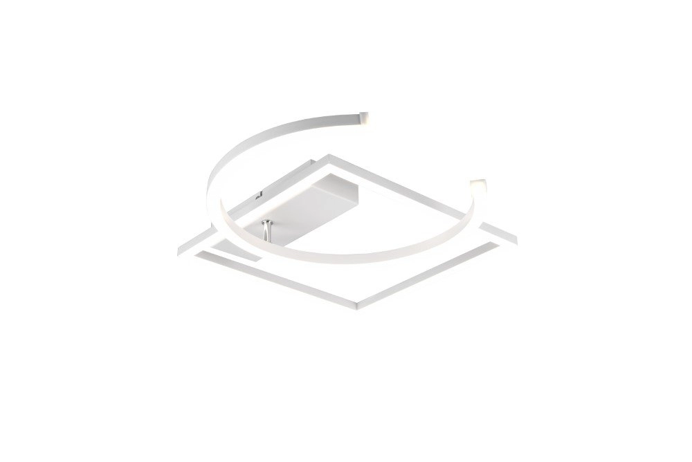 LED-Deckenlampe Pivot 23W - 4000k - 54,5 cm weiß Trio 4017807488449