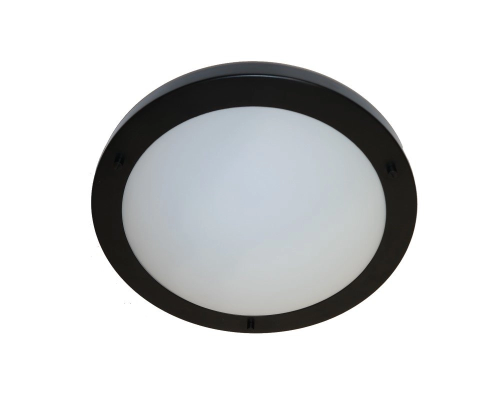 LED Deckenleuchte Yuca Ø 30 cm schwarz Artdelight 8719831735242