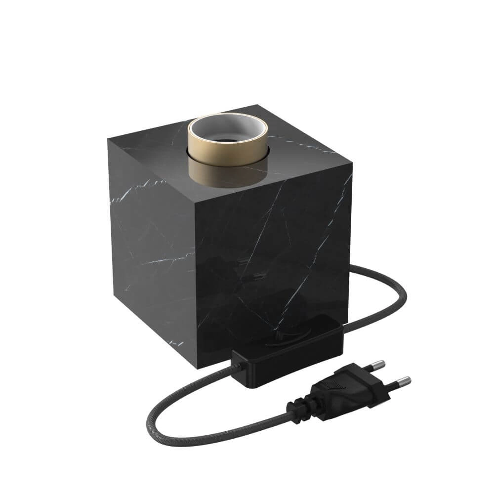 Tischlampe Marble Schwarz