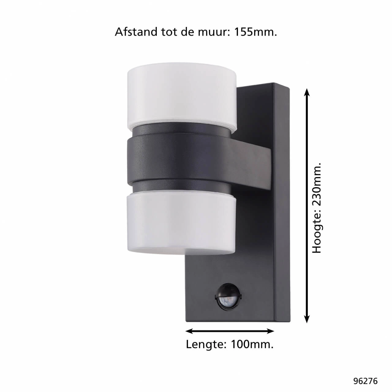 LED-Außenleuchte Atollari mit Bewegungssensor Eglo 9002759962760