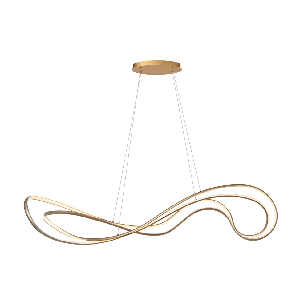 Design-Pendellampe Sardana Curl Gold Premium by Lucide 5411212560254