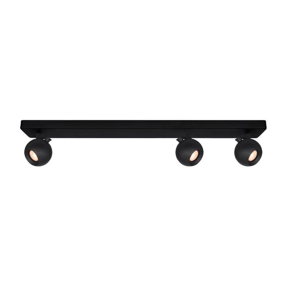 Deckenlampe Bolero Sphere 3-light schwarz