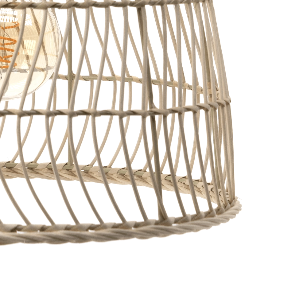 Hängelampe aus Korbgeflecht Ayesgarth Ø 33cm Eglo 9002759438661
