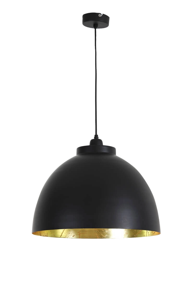 Country Pendelleuchte Kylie schwarz Ø 45cm Light & Living 8717807059477