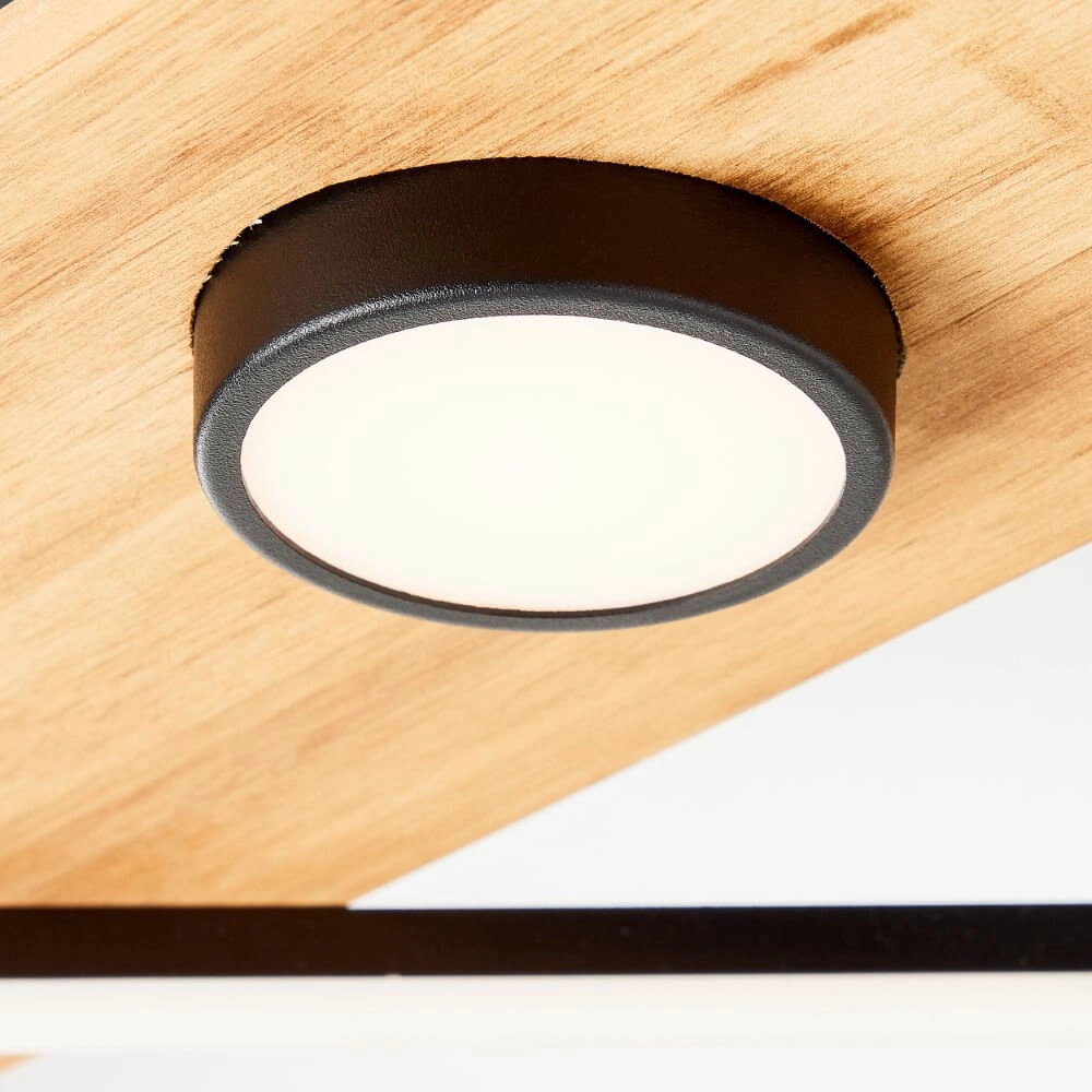 LED-Deckenleuchte aus Holz Woodbridge M Brilliant 4004353409707
