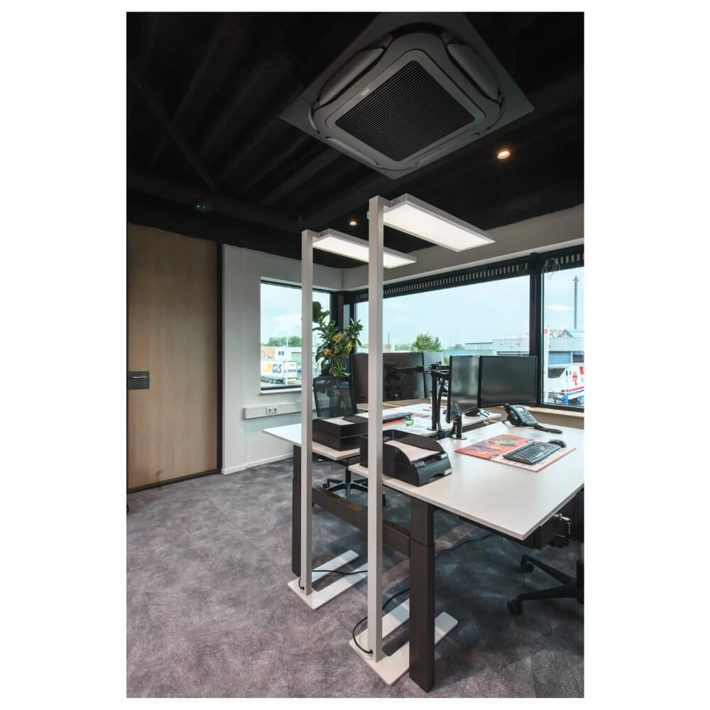 LED-Büro-Stehleuchte Worklight Pro weiß - Single SLV 4024163277990