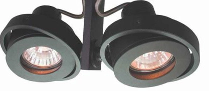 Schwarzer Scheinwerfer Meist 2-Licht Artdelight 8719831731824