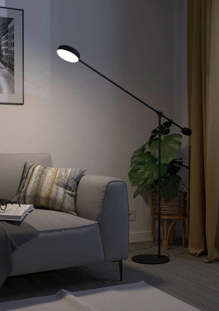 LED-Leselampe Clavellina Schwarz Eglo 9008606243518