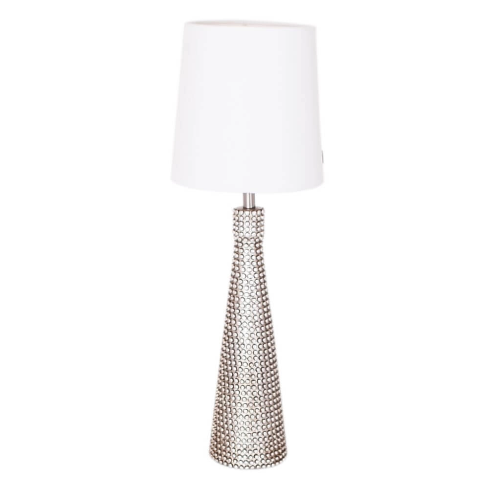 Tischlampe Lofty grau 18cm